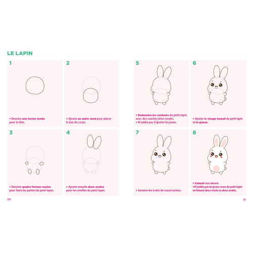 Simplissime Dessins kawaii trop mignons - Hachette Enfants