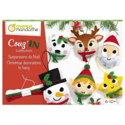 Boîte créative Suspensions de Noël Mini Couz'in - Avenue Mandarine