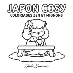 Livre de coloriage Japon Cosy - Dessain et Tolra