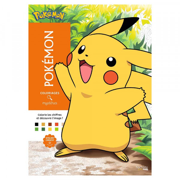 Coloriages mystères Pokémon - Hachette