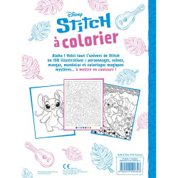 Livre de coloriages Stitch à colorier vol.1 - Hachette