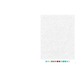 Fabuleux paysages 40 coloriages mystère - Dessain et Tolra