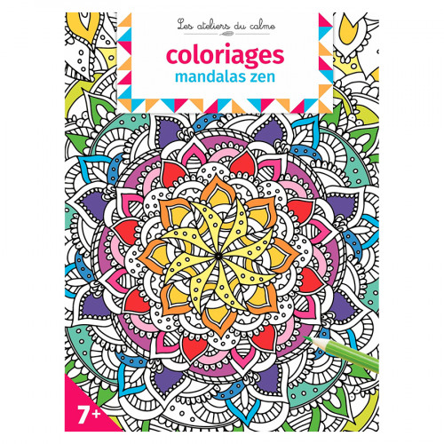 Livre de coloriage Mandalas Zen