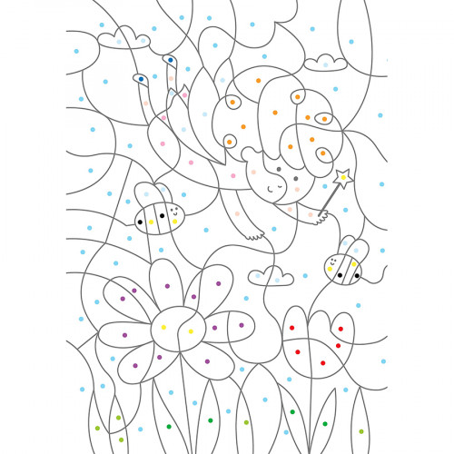 Cahier de Coloriages magiques Licornes