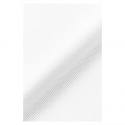 Toile Aïda à broder 7 pts/cm 18 ct 50.8 x 61 cm Blanc