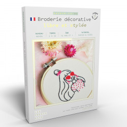 Kit Broderie Femme Libre