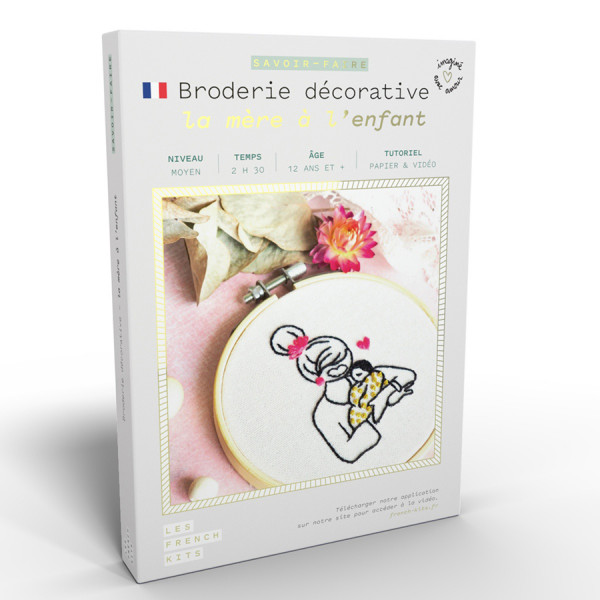 Kit Broderie Femme & Enfant