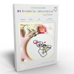 Kit Broderie Femme & Enfant