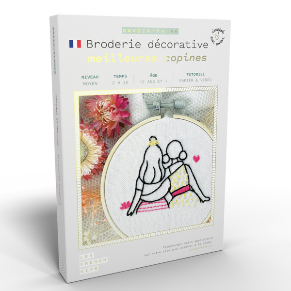 Kit Broderie Meilleures copines