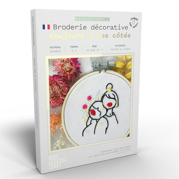 Kit Broderie Toujours à tes côtés