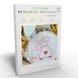 Kit Broderie Le téléphone sonne