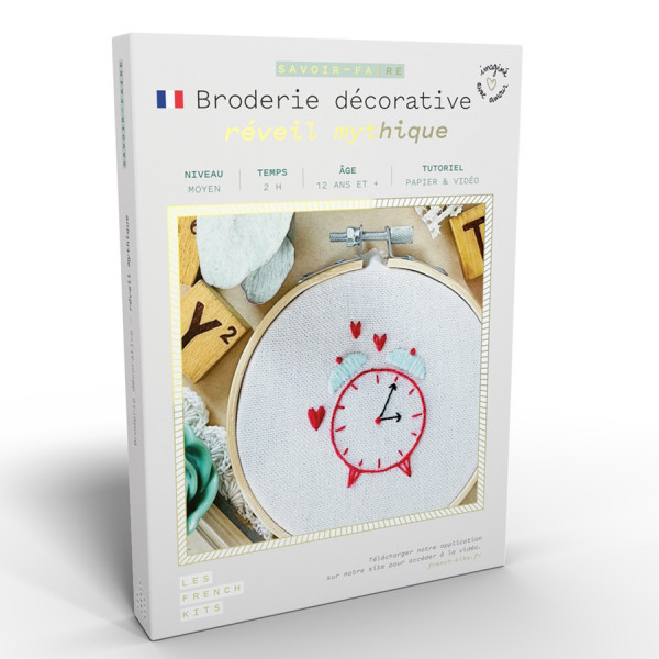 Kit Broderie Réveil mythique