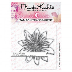 Tampon transparent Frida Kahlo® :  Passiflore 2