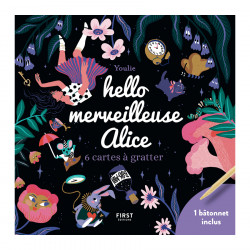 Cartes à gratter Hello merveilleuse Alice