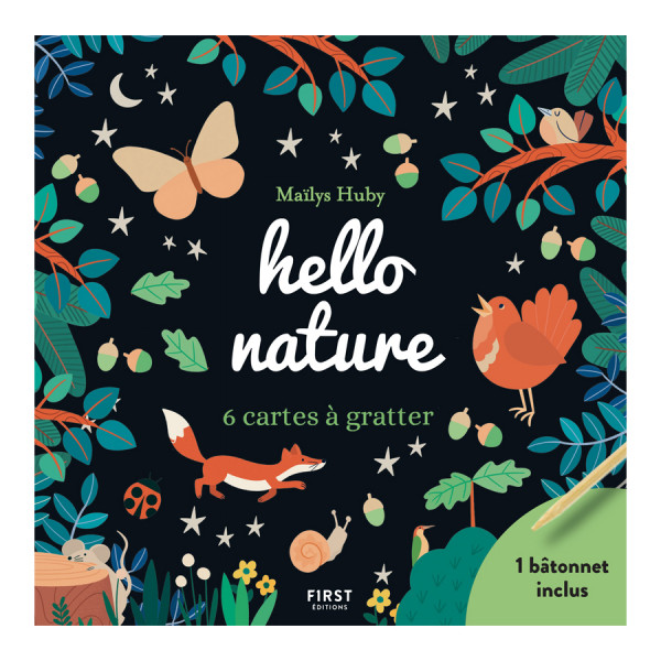 Cartes à gratter Hello nature