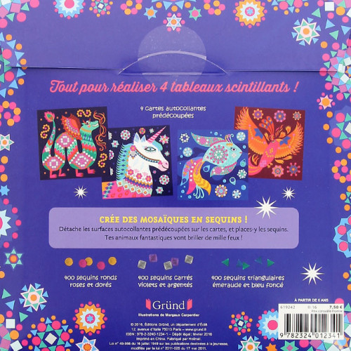 Pochette Mes créations : Tableaux scintillants
