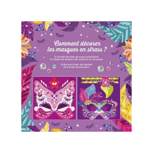 Pochette Mes créations : Masques en strass