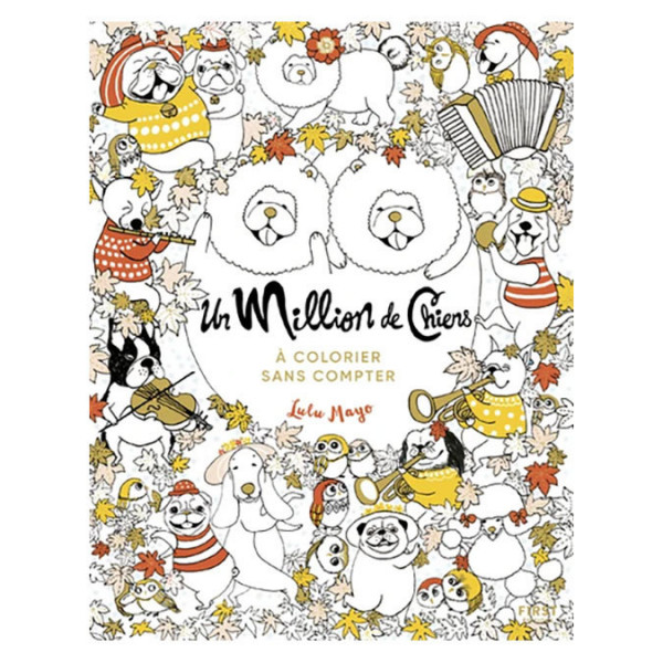 Livre de coloriage Un million de Chiens