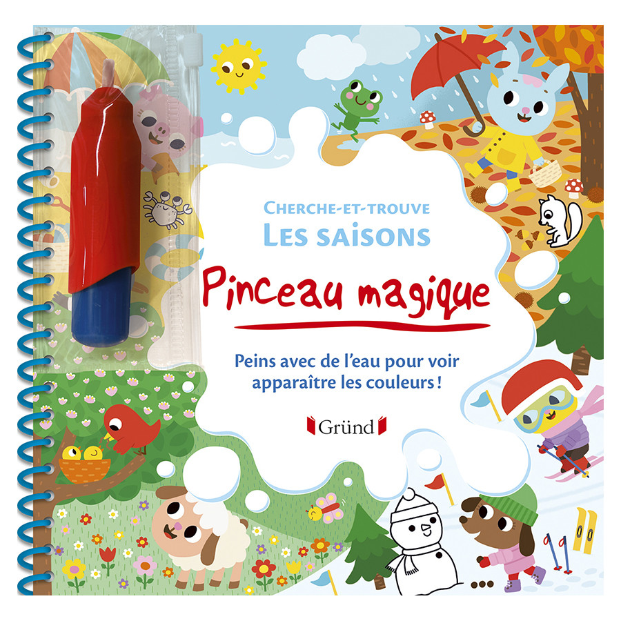 Livre de Coloriage Pinceau magique - Scrapmalin