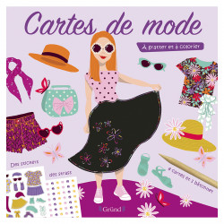 Pochette : 4 Cartes à gratter + 4 Cartes à colorier Motifs NED