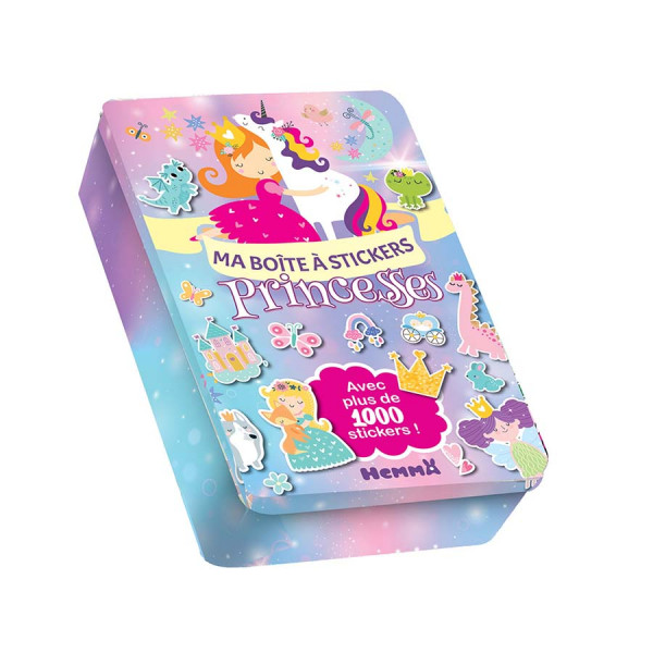 Ma boîte à stickers Princesses