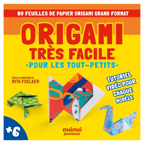 Coffret Origami très facile pour les tout-petits