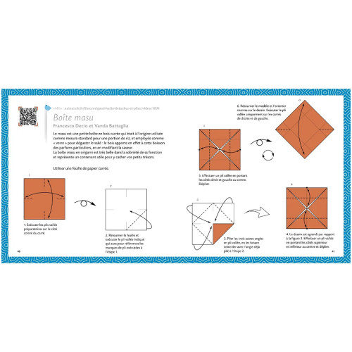 Livre Origami facile - Détacher et plier