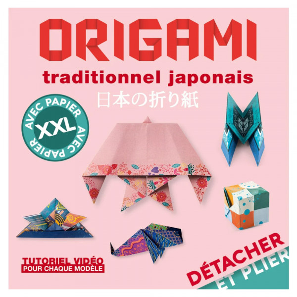 Livre Origami traditionnel japonais - Détacher et plier