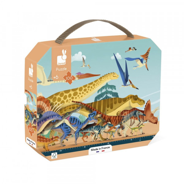 Puzzle Panoramique dino 100 pcs