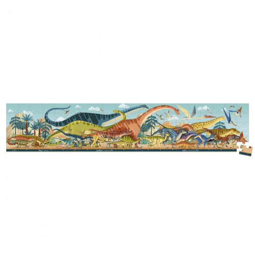 Puzzle Panoramique dino 100 pcs