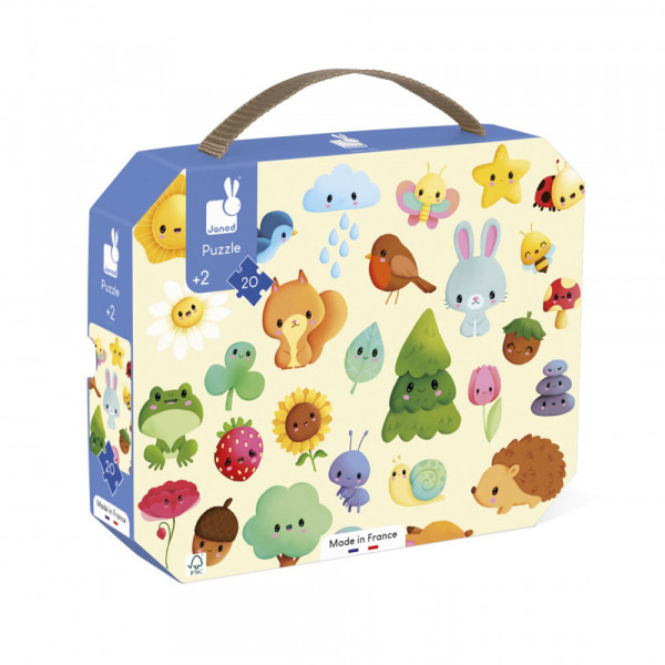 Puzzle Imagier de la nature 20 pcs