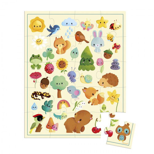 Puzzle Imagier de la nature 20 pcs