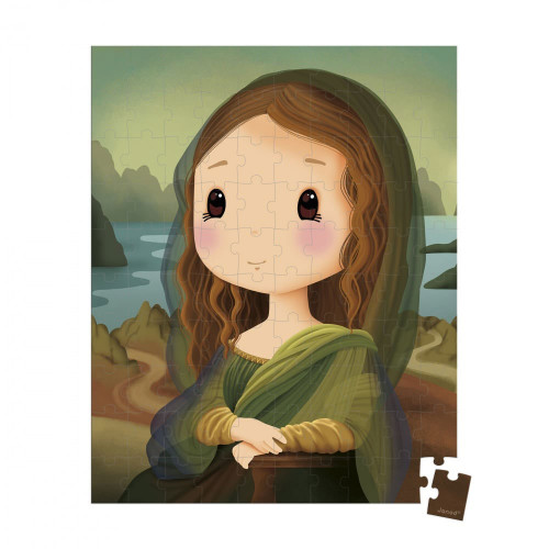 Puzzle Inspired by L. Da Vinci 100 pcs
