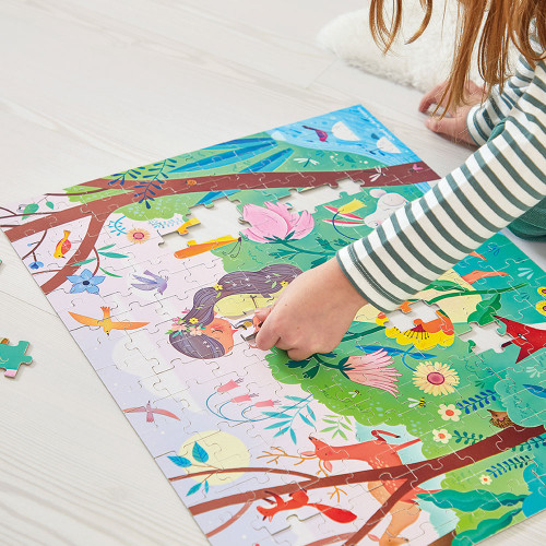 Puzzle Dame nature 200 pcs