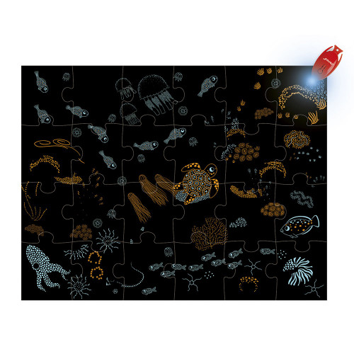 Puzzle Magique l'océan phospho #6 24 pcs