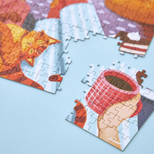Puzzle Soirée au coin du feu 500 pcs