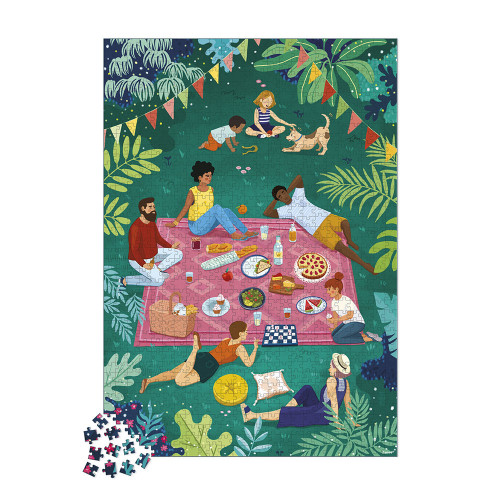 Puzzle Picnic entre amis 1000 pcs