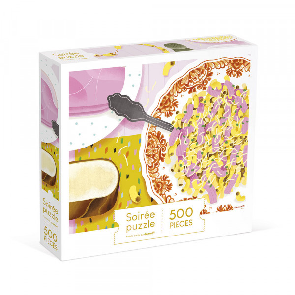 Puzzle Coquillettes jambon 500 pcs