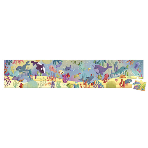 Puzzle Frise les animaux marins 36 pcs