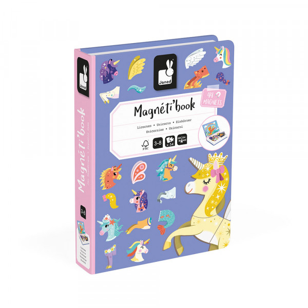 Jeu éducatif Magneti'Book Licornes