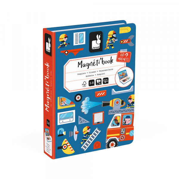 Jeu éducatif Magneti'Book Pompiers
