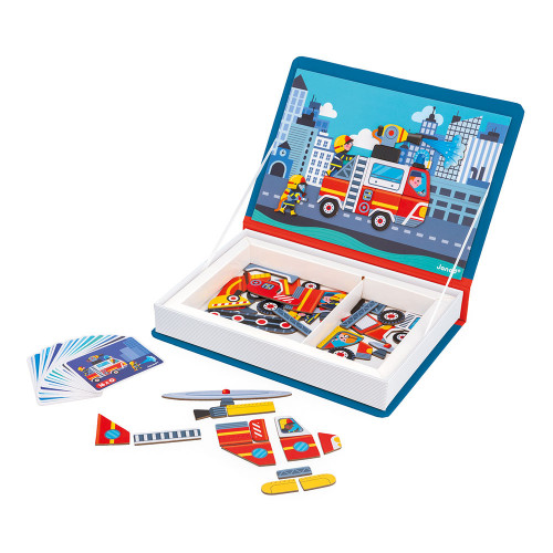 Jeu éducatif Magneti'Book Pompiers