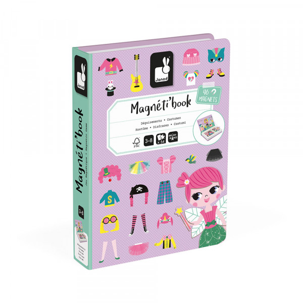 Jeu éducatif Magneti'Book Déguisements fille