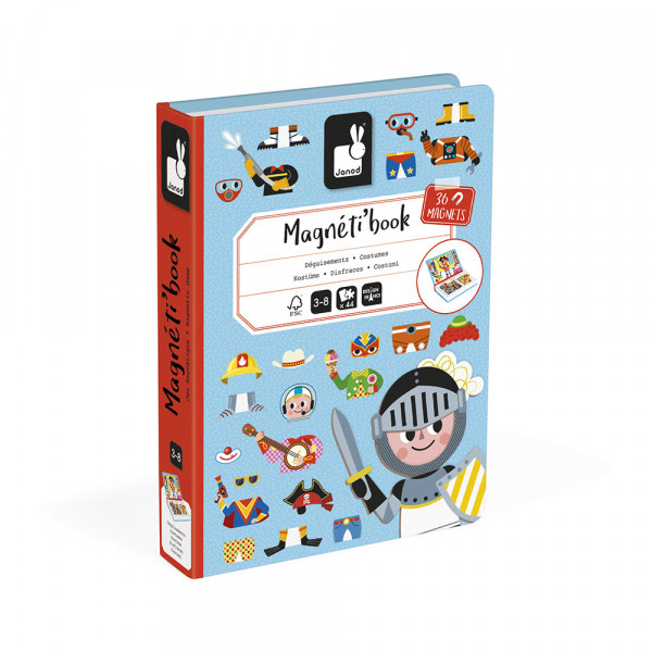 Jeu éducatif Magneti'Book Déguisements garçon