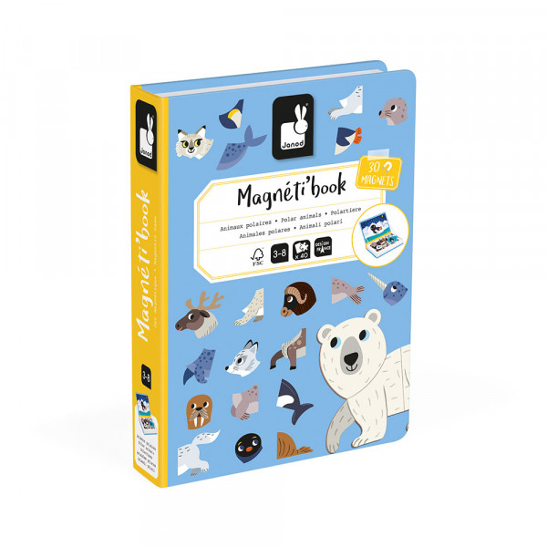 Jeu éducatif Magneti'Book Animaux polaires
