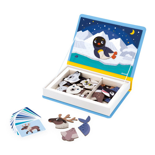 Jeu éducatif Magneti'Book Animaux polaires