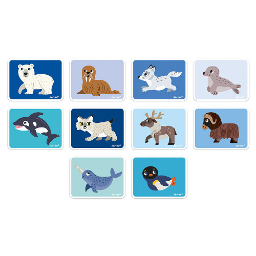 Jeu éducatif Magneti'Book Animaux polaires