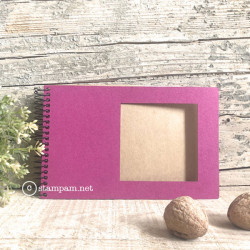 Album photo square 10 x 15 cm Rose