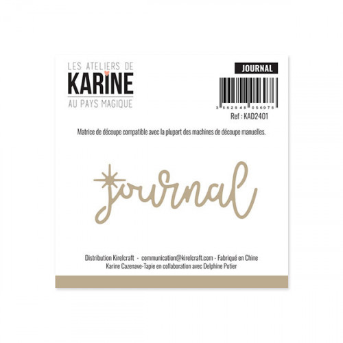 Die Journal 7,7 x 3 cm