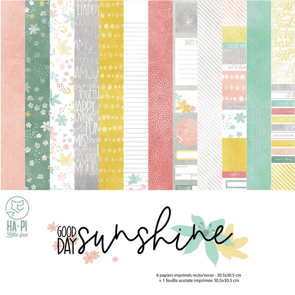 Kit de collection Good day sunshine Papier 30.5 x 30.5 cm